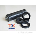 Impact Roller Idlers Rubber Rings Roller